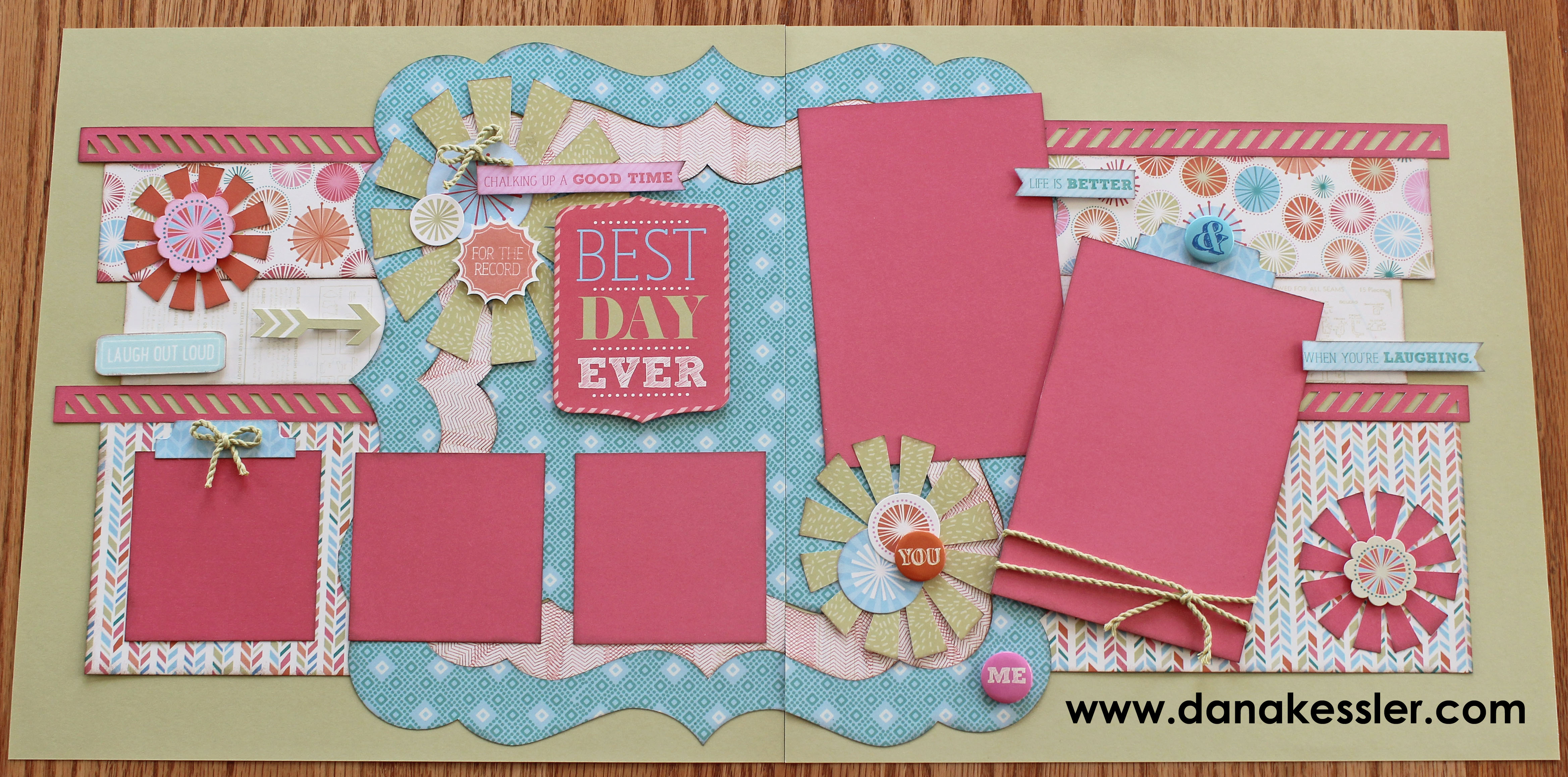 Hopscotch WOTG Scrapbook Layouts – Fun and Fresh! | Make Something